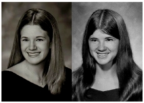 My daughter in high school and my sr pic--