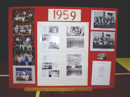 Class of 1959 Display