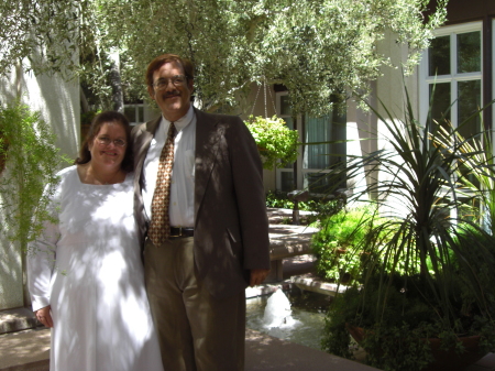 Dave and I on our wedding day 8-23-08