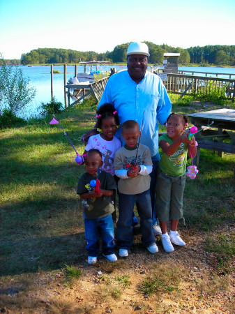 Four of my nine grandchildren