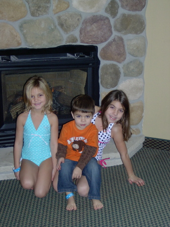 Grandchildren - Julie, Michael, and Brianna