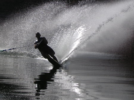 Water Skiing - Lake Powell