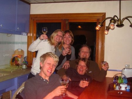 New Year's Eve on houseboat in Amsterdam