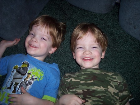 Dylan and Dakota,our Twin sons.