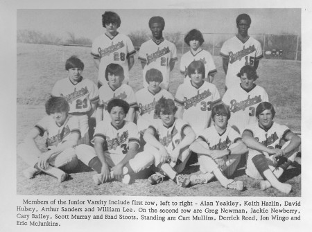 76' - 77' JV Baseball