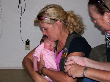 Me, my sis and my grandbaby