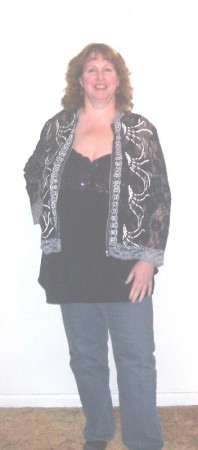 Black outfit, February 2009