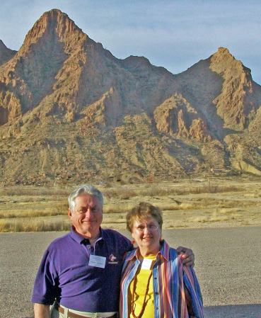 Howard & Gerri in Terlingua, TX