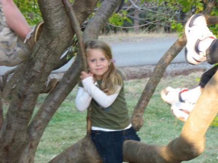 My kid the tree hugger
