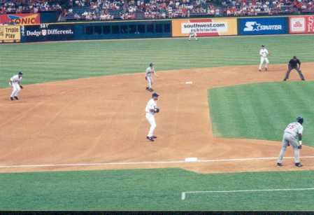 the hot corner...twins vs rangers