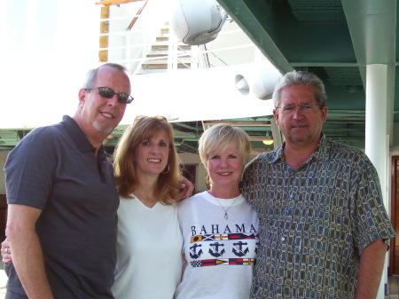 Cruise with husband and friends