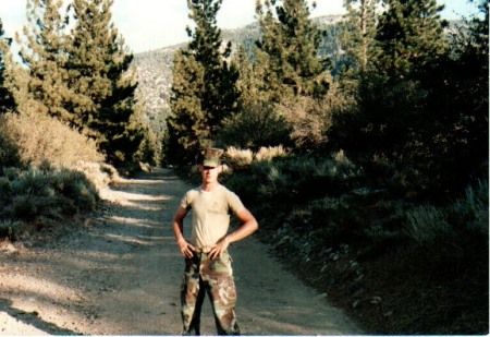 Me at Big Bear Mountain, CA. 1986