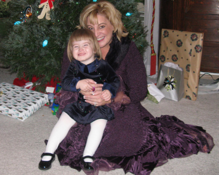 2008 Christmas pic with Daisy