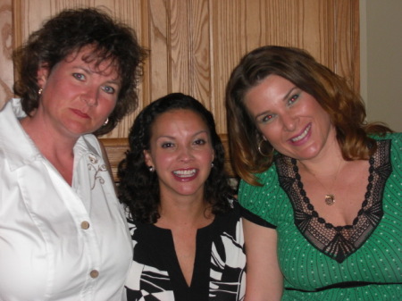 Fritzi, my friend Wendy & me at my 40th!