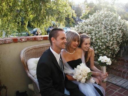 Debbi, Jim & Rae at the wedding