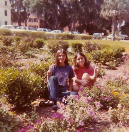 Sharon and Lisa, Stetson Spring 1971
