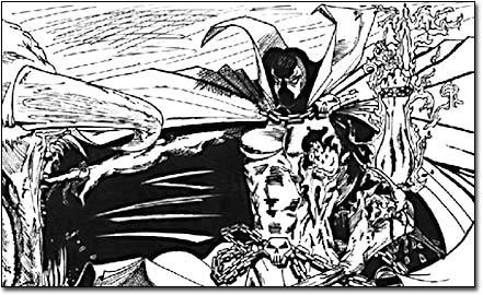 Spawn, after Todd McFarlane