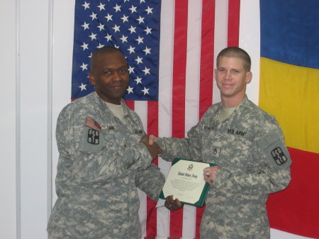 maj carr reenlisted ssg renolds