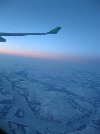 Window View over Greenland