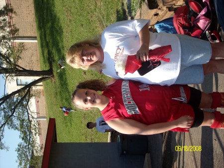 me and cassidy at Ooltewah Middle