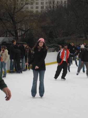 Rachel in Central Park 2007