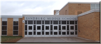 Sandburg Junior High School Logo Photo Album