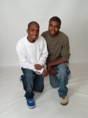 My sons, Bobby and Amir