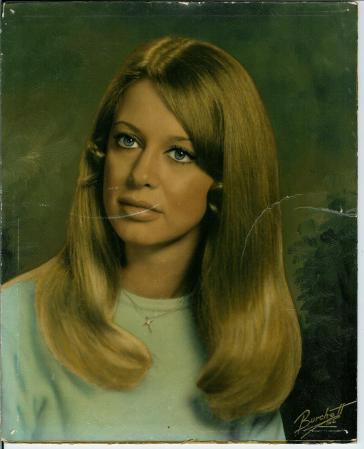 Patty's senior picture, 17 yrs old.