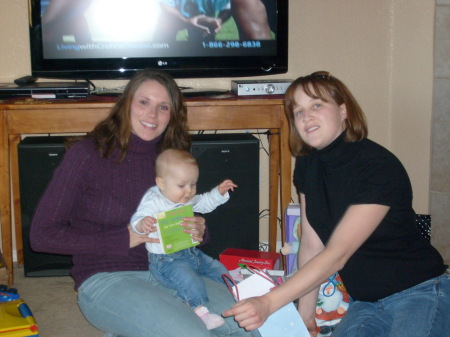 Jamie and Jenny with Jen's baby Lauren