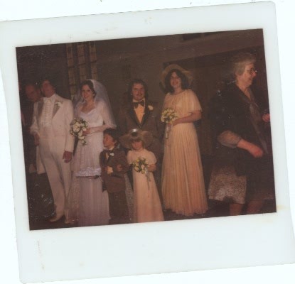 My sisters Wedding 1979