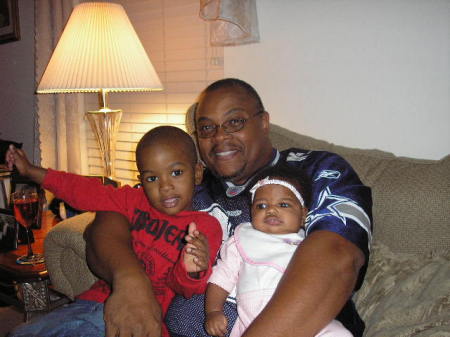 Me with my grandchildren.  God is so Good!