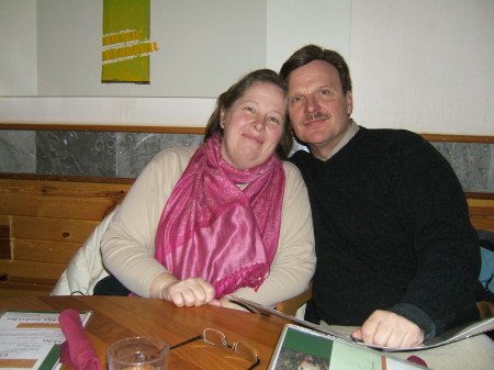 Judi and I at Christmas 2008