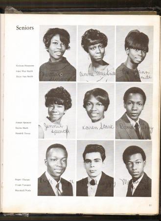 Arlene Gibson's album, Cooley seniors, juniors, freshmans