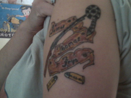my tatoo of for my dad