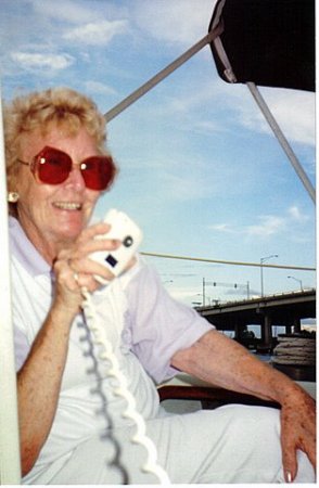 Mom, opening the bridge.