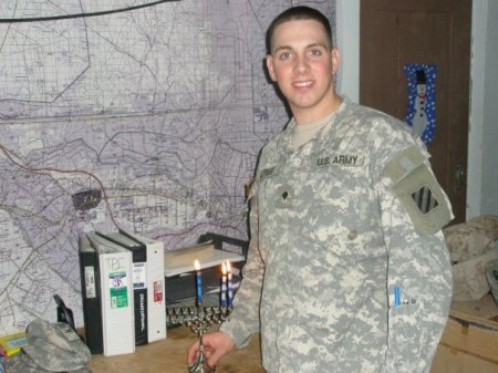 BEN IN IRAQ LAST HANNUKAH