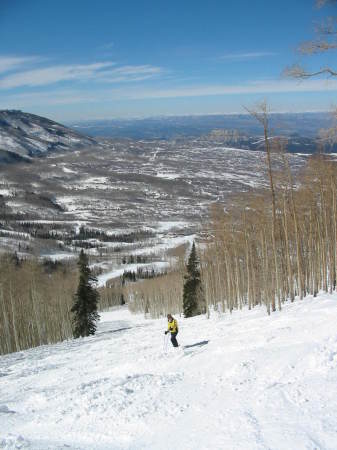 Ski Hill In Western Colorado