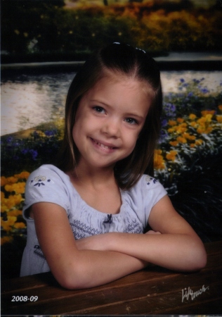 daughter's kindergarten pic