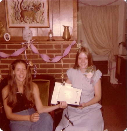 WEDDING SHOWER ME AND ELAINE BISHOP 1977?