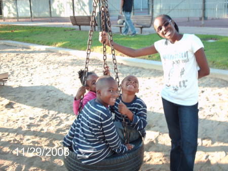 Kendria and her brother and sister