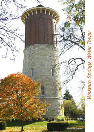 Old Water Tower of Western Springs, Illinois