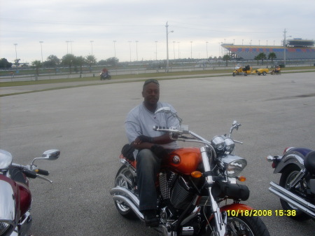 biking in daytona speedway