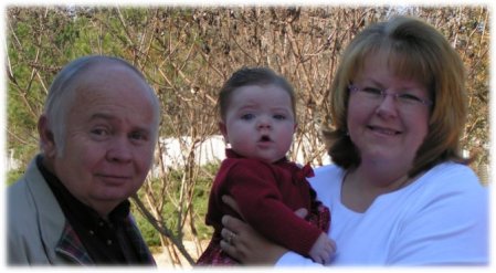 Larry, Karen and granddaughter Elizabeth