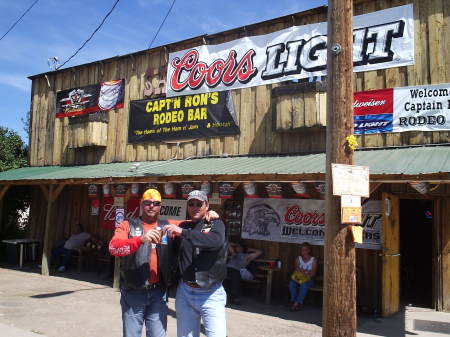 Doug Ferguson and I Sturgis south Dakota 2004