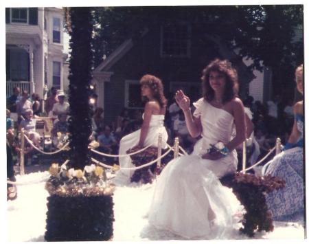 Miss 4thof July float, 1985