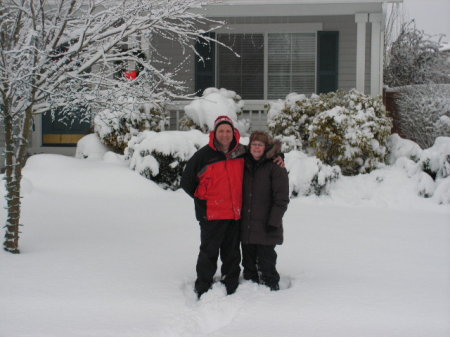 Our first White Christmas 2008