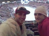 Andrew and Paul at the Red Wings game