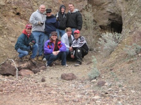 Cave exploring with friends