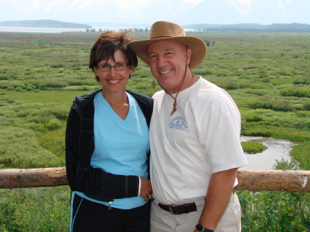 Steve & Mary Ann in Yellowstone Nat'l Park
