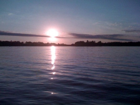 Sunset on the Lake